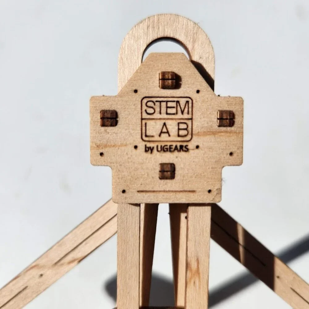 UGEARS STEM Lab Multiplier Multiplication Math Tool Fidget Toy Calculator Wooden